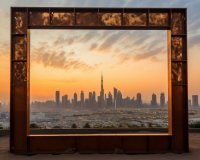 Dubai Frame: Az ablak a jövőre és a múltra